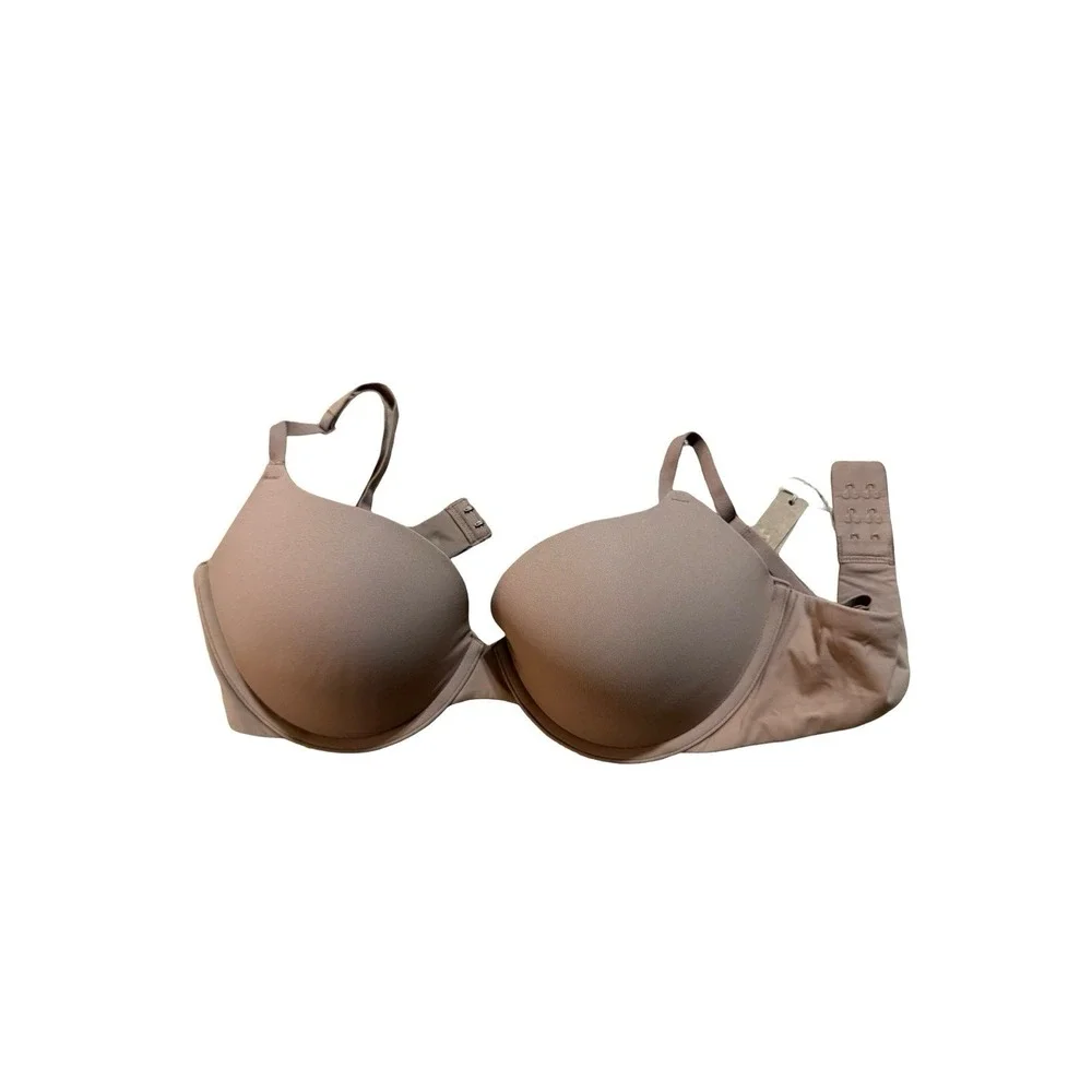Skims Fits Everybody Push Up Demi Bra - NWT - 36c- Sienna - Picture 3 of 5